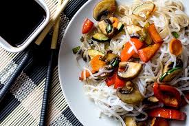 Konjak Spaghetti In Soja Gemuse Wiressengesund Rezept Konjak Nudeln Konjak Rezepte