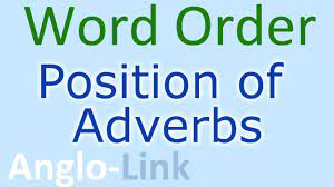 It tells us when an action happened besides how long, how often. Word Order Position Of Adverbs English Lesson Part 2 Youtube