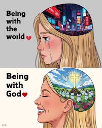 I was empty in the world but now I'm fulfilled in Christ!