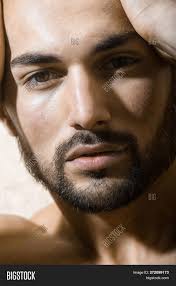 Male Face. Attractive Image & Photo (Free Trial)