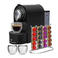 Expert reviews provides authoritative and independent reviews. Chefwave Espresso Machine For Nespresso Compatible Capsule Holder Cups Black Walmart Com Walmart Com