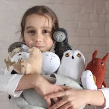 Echidna Stuffed Animal Plushie Toy Animal Figurine