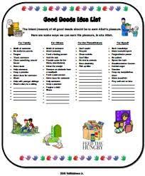 Image Result For Ramadan Good Deeds Chart Good Deeds