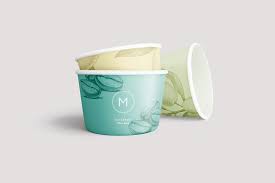 Download Ice Cream Paper Cup Mockup On Behance
