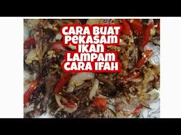 Daging pekasam resepi arwah ma tercinta, semoga arwah ma dan ayah dirahmati oleh allah swt di alam sana. Cara Buat Pekasam Ikan Lampam Make It Yourself
