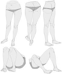 They give incredibly rich detail in hair, skin, eyes, feet, hands, face, and other areas. Female Legs Drawing Reference And Sketches For Artists
