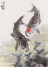Pin By Elayne Baker On Fish Koi Art Fish Art Chinese Art