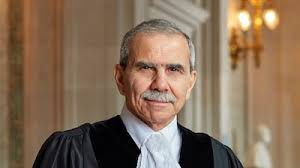 Lebanese judge Nawaf Salam takes