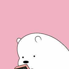 Share the best gifs now >>>. Cute Wallpaper Iphone Cute We Bare Bears Ice Bear