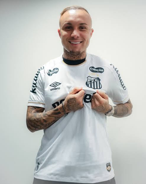 Everton Cebolinha no Santos: atacante assina at&eacute; o fim do ano | Ge