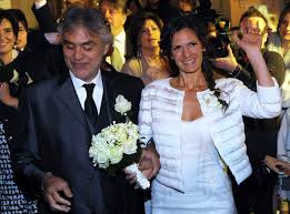 Andrea Bocelli And Veronica Berti Celebrity Wedding Photos Celebrity Weddings Famous Couples