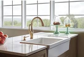 Features duralock(tm) quick connect system for easy installation. Latest Trends Modern Contemporary Gold Kitchen Faucets Fontana Showers