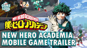 Such an ordinary and unremarkable me and the world that surrounds me, no matter how hard i try the dream is still incredibly far away. My Hero Academia The Strongest Hero Upcoming Mobile Game Mobile Game My Hero My Hero Academia