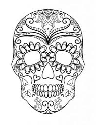 Dogs love to chew on bones, run and fetch balls, and find more time to play! Sugar Skull Coloring Pages 100 Pictures Free Printable