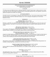 Identify specific accomplishments, length of time, highlight numerical results and awards derived from those duties and skills. Fbi Special Agent Resume Example Federal Bureau Of Investigation Round Rock Texas
