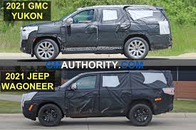 New Jeep Wagoneer To Match 2021 Gmc Yukon In Size Gm Authority
