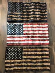 Wavy Handcrafted American Flag Distressed And Stained With Love Https Www Etsy Com Shop Onenationcreati American Flag Wood Wooden American Flag Wood Flag