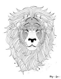 These alphabet coloring sheets will help little ones identify uppercase and lowercase versions of each letter. Lion Coloring Pages Skip To My Lou
