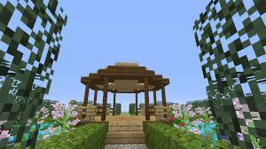 Minecraft Gazebo Minecraft Fountain Minecraft Garden Minecraft Park