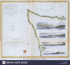 1853 U S C S Map Or Chart Of Northwestern Washington State