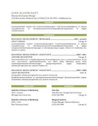 Thank You Hloom Com Resume Templates Business Resume Template Resume Template Free