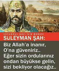 simdikiler inaniyoruz diyorlar ama guvenmiyorlar sanirim askeri tarih tarih bilgece sozler