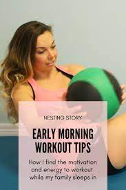 How I Find The Motivation And Energy To Wake Up Early Each Morning To Work Out As A Busy Mom Of Four How To Wake Up Early Motivation Fitness Motivation Board