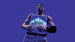 A virtual museum of sports logos, uniforms and historical items. Utah Jazz Unveil Purple Mountain Classic Jerseys Nba Com