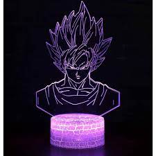 Maybe you would like to learn more about one of these? Oiens Dragon Ball Z Kakarotto Lamp 3d Led Super Saiyan Son Goku Vegeta Figurines Action Family