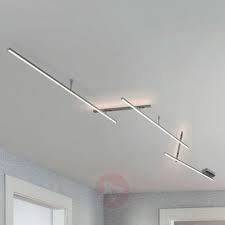 lindby riley led deckenleuchte dimmbar alu lampenwelt at in 2020 deckenlampe deckenleuchte wohnzimmer led deckenlampen