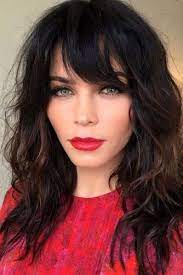 36 Modern Medium Hairstyles With Bangs For A New Look Medium Length Hair Styles Medium Length Wavy Hair Medium Hair Styles