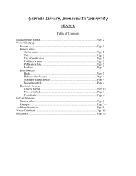Title page, abstract, body, references, footnotes, tables, figures, appendixes. Research Paper Table Of Contents Page