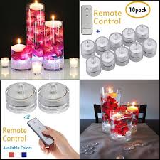 Rmt 10 White Submersible Tea Light With Remote For Event Etsy In 2021 Tea Light Candles Tea Lights Tea Candles