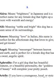 If you're looking for some fantastic strong female dog names and meanings, you'll adore our list! Download Cute Girl Dog Names App 2020 Free For Android Cute Girl Dog Names App 2020 Apk Download Steprimo Com