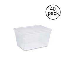 We did not find results for: Sterilite 56 Quart Clear Plastic Storage Container Box And Latching Lid 40 Pack Target