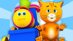 Bob Tren Kedi Sarkisi Tekerleme Karikatur Kedi Kafiye Bob Cat Rhyme Kids Tv Turkce Youtube