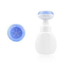 Foaming Soap Pump Hand Sanitizer Bottle Facial Cleansing Bubble Foam  Containers with Flower Shape Foam Pump