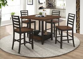 Find the perfect home furnishings at hayneedle, where you can buy online while you explore our room designs and curated looks for tips, ideas & inspiration to help you along the way. 192728 5 Pc Rosecliff Heights Sarasota Espresso Finish Wood Round Square Drop Leaf Counter Height Dining