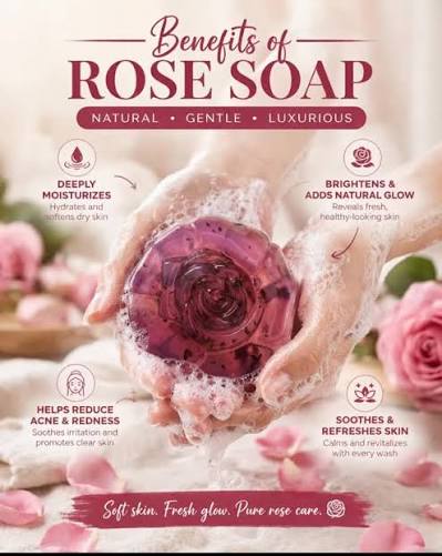 Rose Fragrance Soap