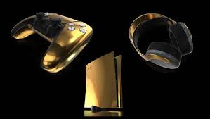 The company is aiming to decorate a ps5 console and two dualsense controllers with 20kg of 18 carat gold. Gamers Can Pre Order A Gold Ps5 For 8000 Yes Pounds