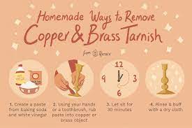 Don't use a polishing cloth (or any kind of polish), ammonia or baking soda to clean your gold plated jewellery. Copper And Brass Tarnish Remover
