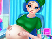 Pregnant Elsa Emergency Play The Free Game Online