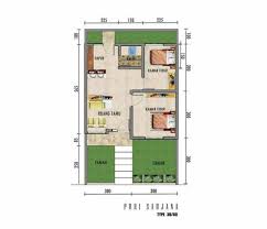 Sketsa rumah minimalis (denah rumah minimalis) 2 kamar. 7 Denah Desain Rumah 6x10 Yang Mungil Tetapi Fungsional Minimalis
