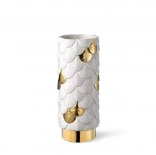 Vase Plumage Decore A La Main Multicolore Par Cristina Celestino Pour Botteganove Cristina Celestino Design En Ceramique Style Art Deco