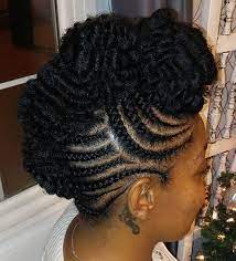 41 Cute And Chic Cornrow Braids Hairstyles Natural Hair Styles Cornrow Hairstyles African Hair Braiding Styles