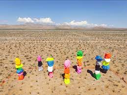 Maybe you would like to learn more about one of these? Seven Magic Mountains Adds Color To Desert Near Las Vegas