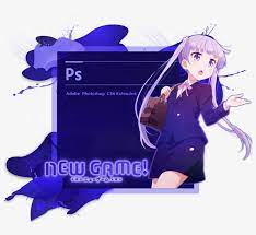 How to draw anime lineart with a pc mouse photoshop cs6 brush. Splash Background Anime Suzukaze Aoba Adobe Cs6 Transparent Png 832x700 Free Download On Nicepng