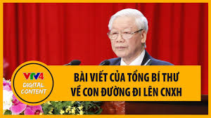 Không thấy dân phản ánh? Bai Viáº¿t Cá»§a Tá»•ng Bi ThÆ° Vá» Con Ä'Æ°á»ng Ä'i Len Cnxh Vtv4 Youtube
