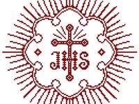 Ich schwöre, dass die sonne heute in form eines roten ostereis aufgegangen ist, so bald schon ist ostern. 18 Weihkorbdeckerl Ideen Sticken Kreuzstich Kreuzstichmuster Kreuzstich