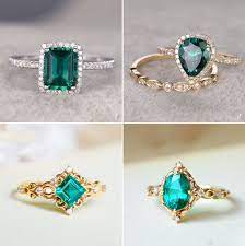 20 Engagement Rings With Colored Gemstones Let Your True Colors Shine Through Praise Wedding Vintage Engagement Rings Unique Colored Engagement Rings Black Diamond Ring Engagement